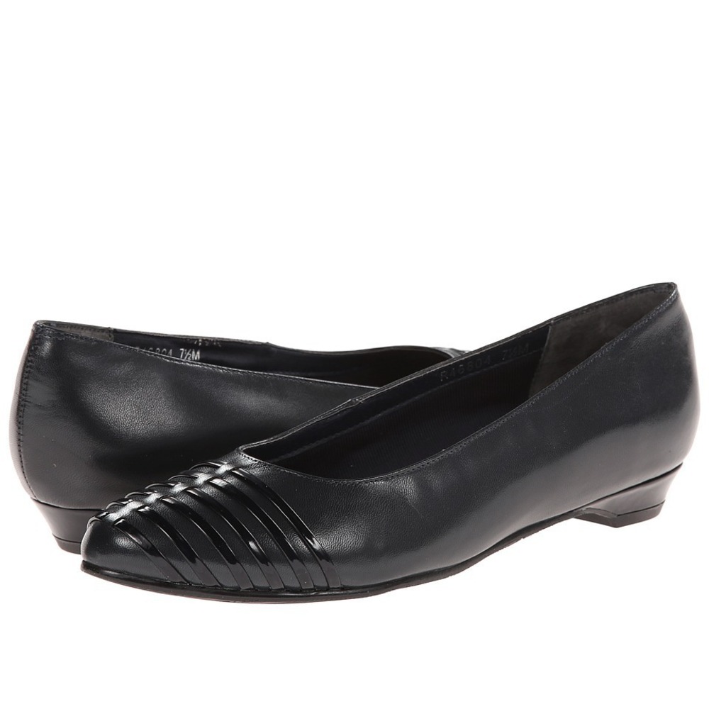 Rose Petals by Walking Cradles Women's Bev Slip On Navy Leather Size 10 M